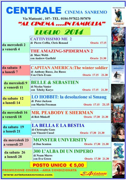 CINEMA SANREMO : RIVEDIAMOLI INSIEME