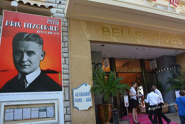 JUAN LES PINS : LE PRIX SCOTT FITZGERALD DECERNE’ A’ WITH STILLMAN