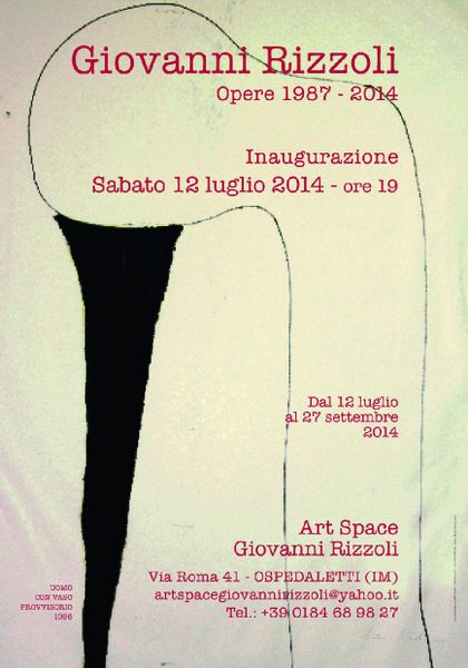 OSPEDALETI ARTE: GIOVANNI RIZZOLI - 12 LUGLIO 14