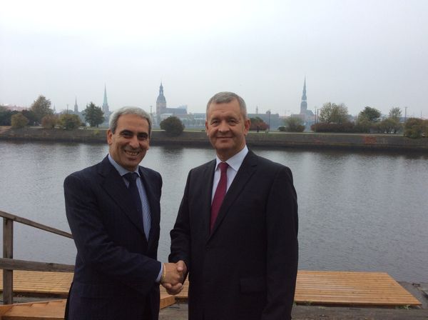 THE UIM PRESIDENT MEETS LATVIA NATIONAL AUTHORITY PRESIDENT ABOUT THE ENVIROMENTAL PROTECTION