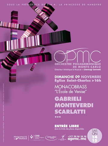 ORCHESTRE PHILHARMONIQUE DE MONTE-CARLO CONCERT SPIRITUEL > DIMANCHE 9 NOVEMBRE • 16h00 • ÉGLISE SAINT-CHARLES