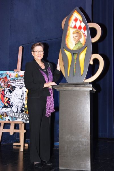 SYLVIE OMETZ: UNE ARTISTE D'EXCEPTION A' LA SOIREE DES ASSOCIATIONS DE MONACO