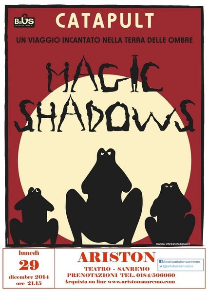 “Magic shadows” e Antonio Albanese chiudono il 2014 all'Ariston di Sanremo