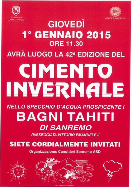 Canottieri Sanremo : 42° CIMENTO INVERNALE