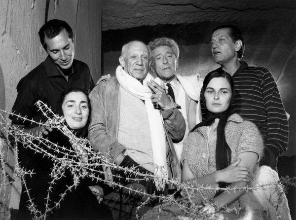 Photographie de tournage du Testament d’Orphée, 1959-2011, musée Jean Cocteau – collection Lucien Clergue © Atelier Lucien Clergue