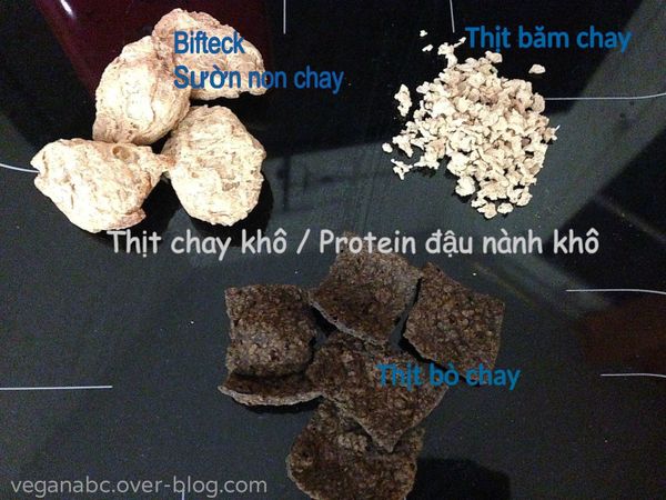 Thịt chay khô - Dry Vegetable Meat