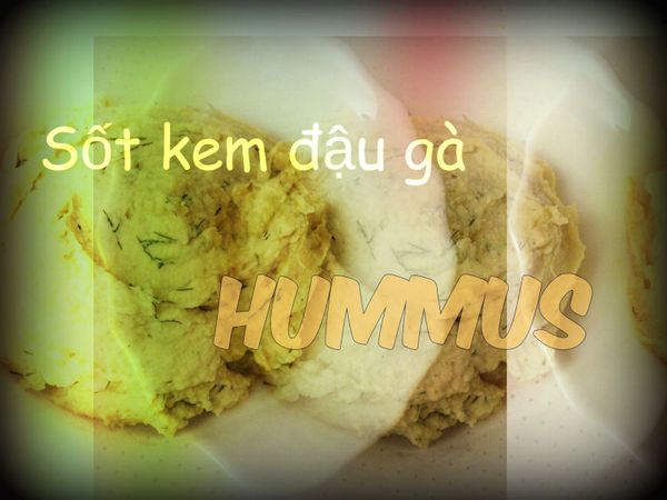 Sốt kem đậu gà / Hummus