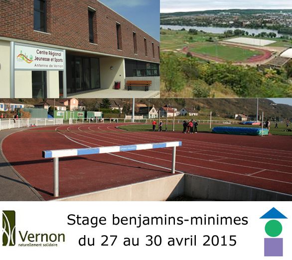 Stage de Printemps Benjamins / Minimes à Vernon : départ l. 27 avril à 7 h 30 des Ulis + Trousseau
