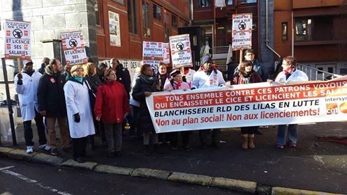 Soutien aux salariés de la société RLD des Lilas