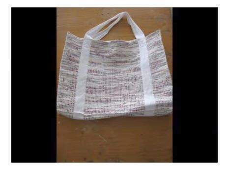 Sac de plastique fait au métier à tisser