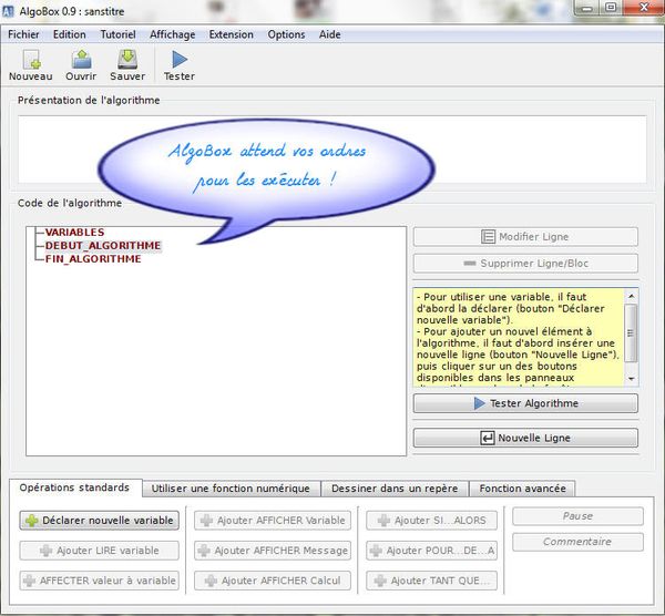 Algorithmique : Atelier #1