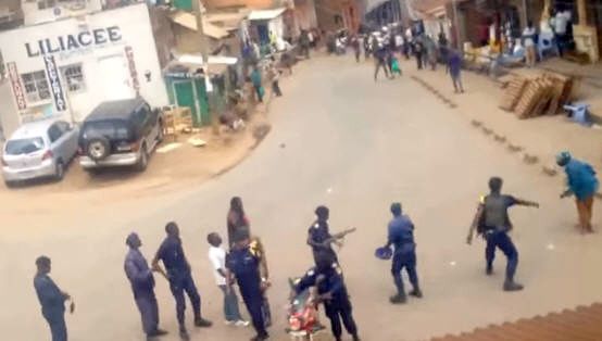 La violence de la police Congolaise