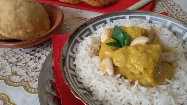 Poulet korma