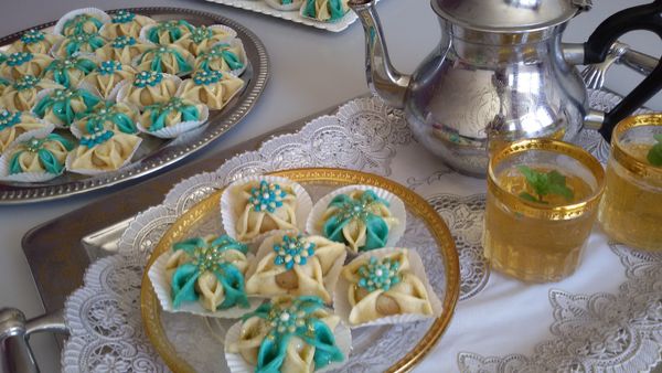 El yasmina aux amandes ( pâtisserie algérienne )