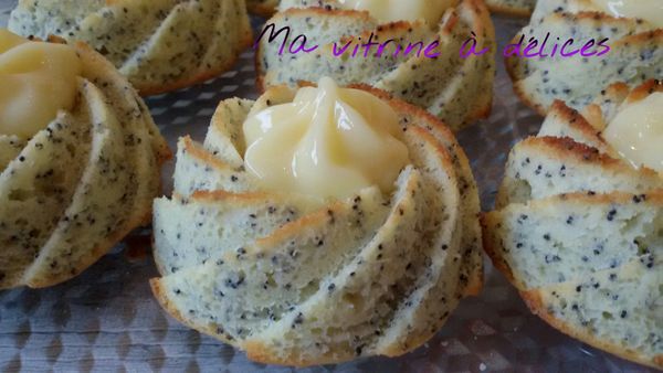 Petits moelleux au citron et pavot, Recette autour d'un ingrédient #16