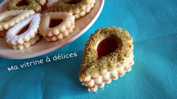 Sablés fondant à la confiture