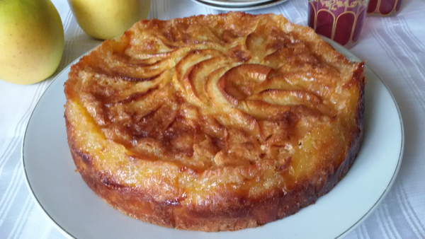 Irrésistible gâteau normand aux pommes