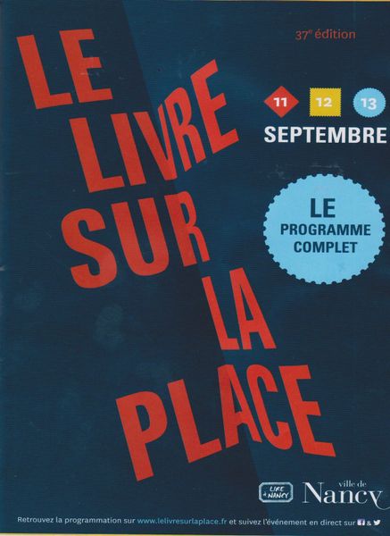 Le livre sur la Place à NANCY
