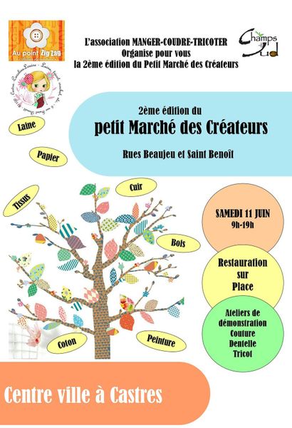 Le Petit Marché des Créateurs se prépare
