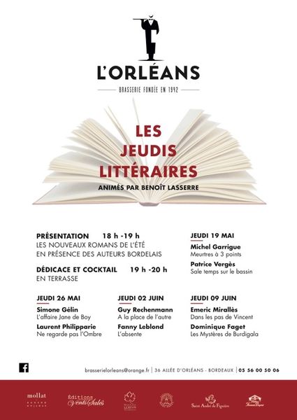 Les jeudis Littéraires à Bordeaux