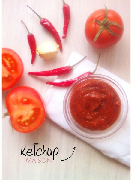 Ketchup Maison : Tomate, Piment & éclat d'Ail