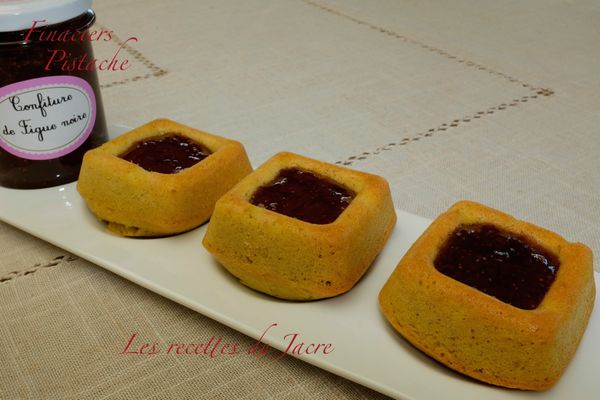 Financiers à la pistache