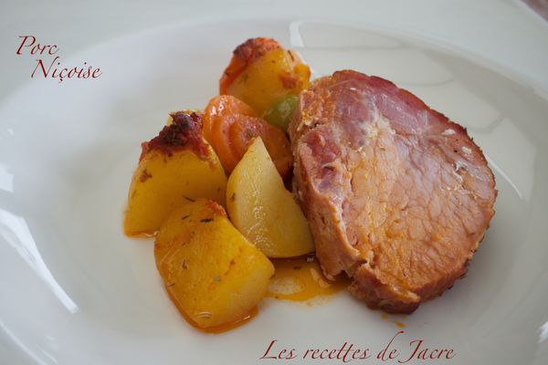 Roti de porc à la Niçoise