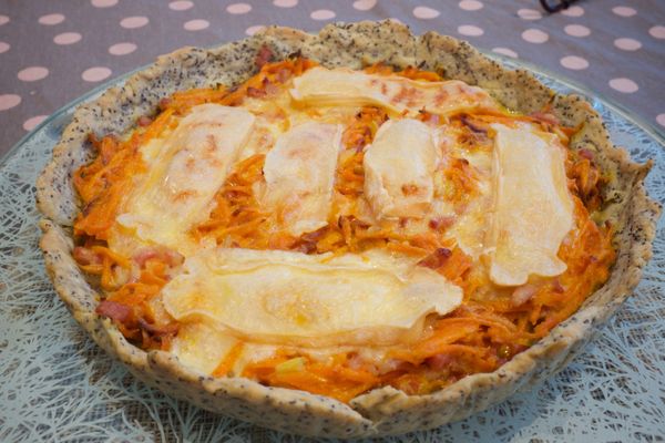 Tarte carottes et petit Breton
