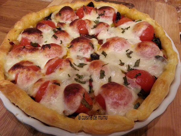 la tarte aux légumes de Provence