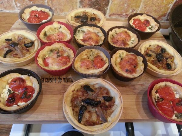 les tartelettes salées de mumu