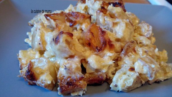 bacalhau com natas ( morue à la crème )