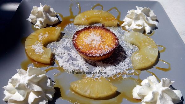 les petits gâteaux à l'ananas