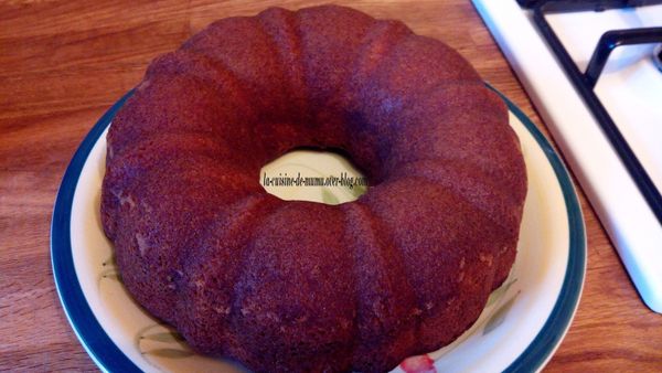 le gâteau au yaourt revisité au mascarpone et marbré au chocolat