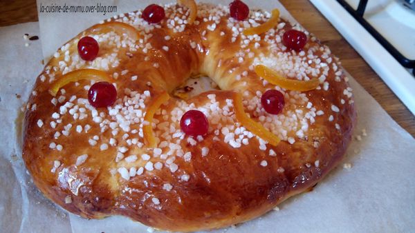 la brioche des rois à la fleur d'oranger