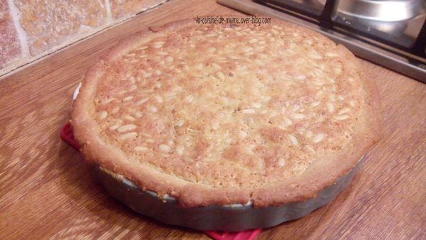 la tarte aux pignons aux saveurs de Provence