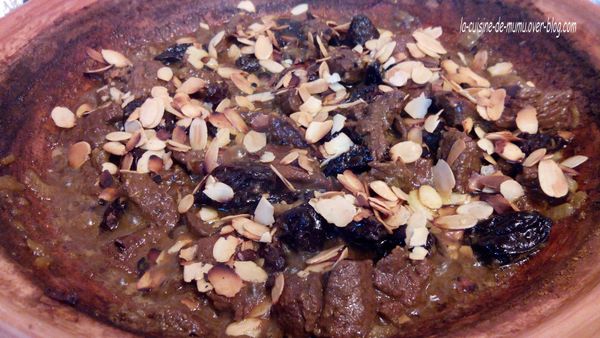 le tajine aux pruneaux confits