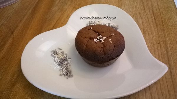 Les petits fondants au chocolat