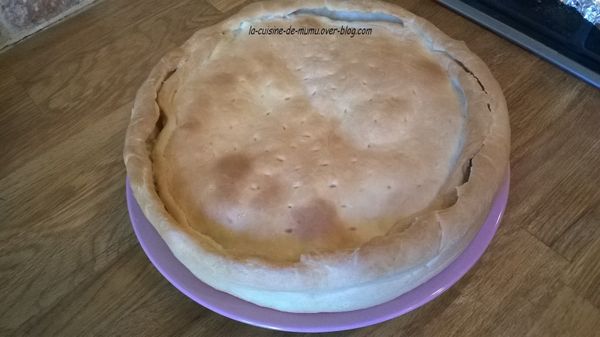 La tourte de Corse à la viande de veau