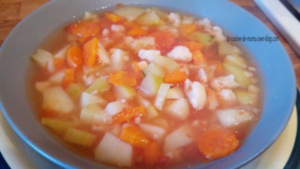 La soupe de la marraine Odette