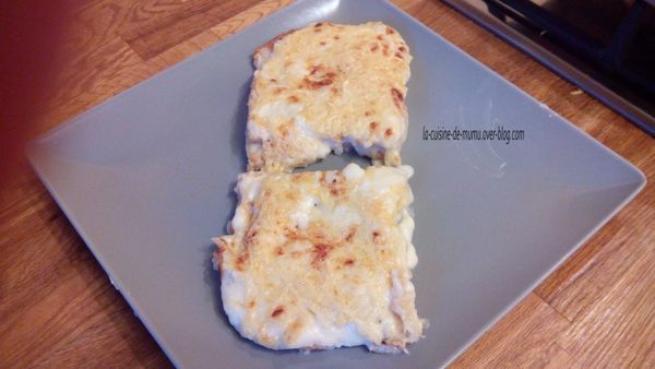le croque-monsieur à la béchamel