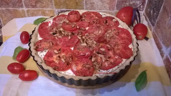 Tarte tomates et ricotta