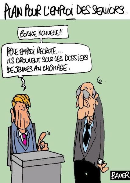 Les Français et les seniors en entreprise