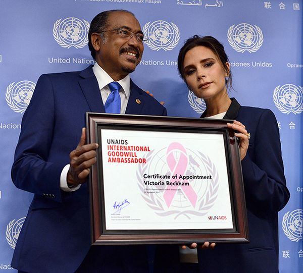 Victoria Beckham becomes UN goodwill ambassador