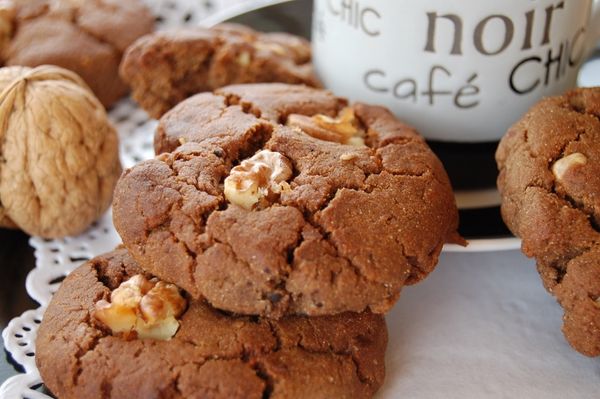 Cookies fondants sans gluten, ni oeuf, ni lactose