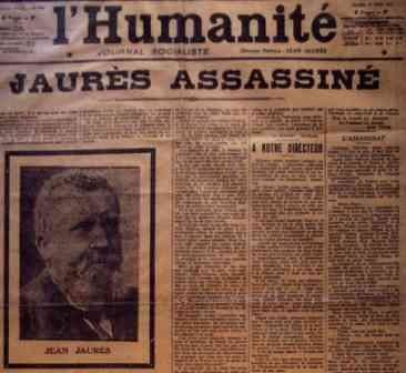 Ils ont tué Jaurès…