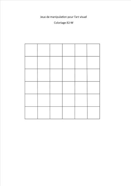 jeu de manipulation, le Coloriage