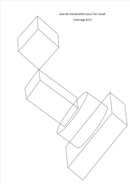 jeu de manipulation, le Coloriage