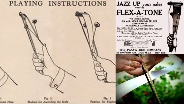 Deux instruments de musique destinés essentiellement aux clowns