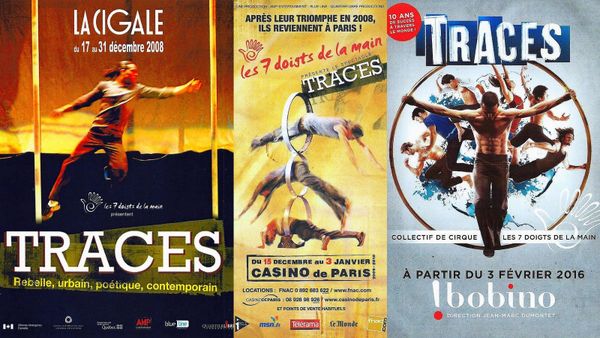 Traces spectacle emblématique et collectif des 7 doigts de la Main