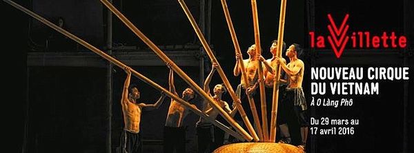 "A O lang pho", Spectacle du nouveau cirque du Vietnam
